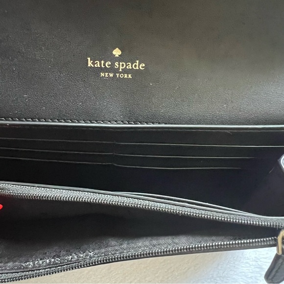 Kate Spade Rosie Flap Wallet - Black - Picture 11 of 13
